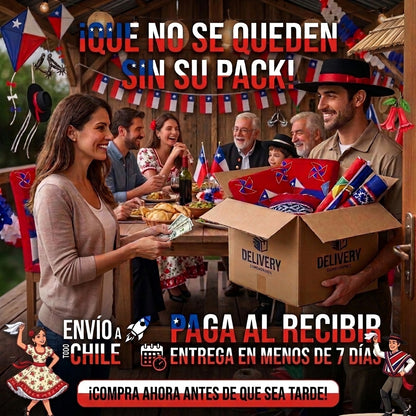 Set 6 Fundas Silla para Fiestas Patrias